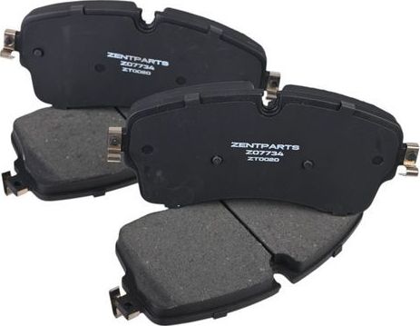 Тормозные колодки Zentparts. Артикул Z07734