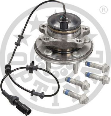 Ступица колеса с интегрированным подшипником Optimal передняя для Jaguar S-Type I 1999-2008. Артикул 301106
