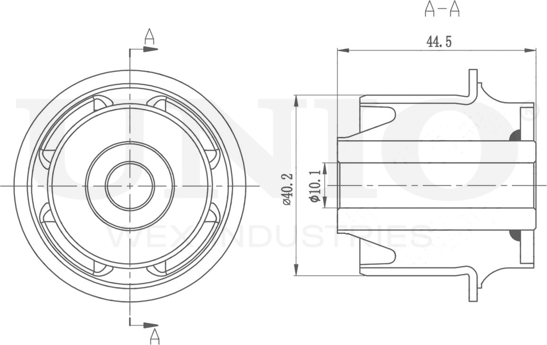 Сайлентблок рычага подвески (Unio). Артикул RMP-20339