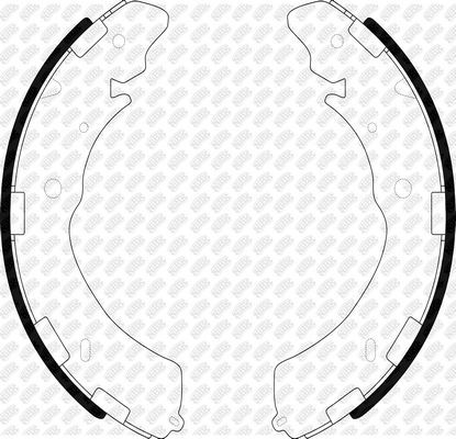 Тормозные колодки NiBK. Артикул FN6741