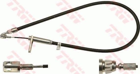 Трос ручника (тросик ручного тормоза) TRW. Артикул GCH2597