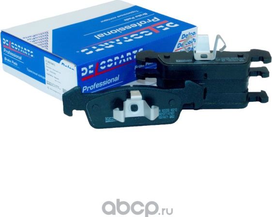 КОЛОДКИ ТОРМОЗНЫЕ ПЕРЕДНИЕ (Delcoparts) Delcoparts. Артикул 19374471