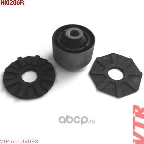 Сайлентблок рычага задней подвески с шайбами (VTR) VTR. Артикул NI0206R