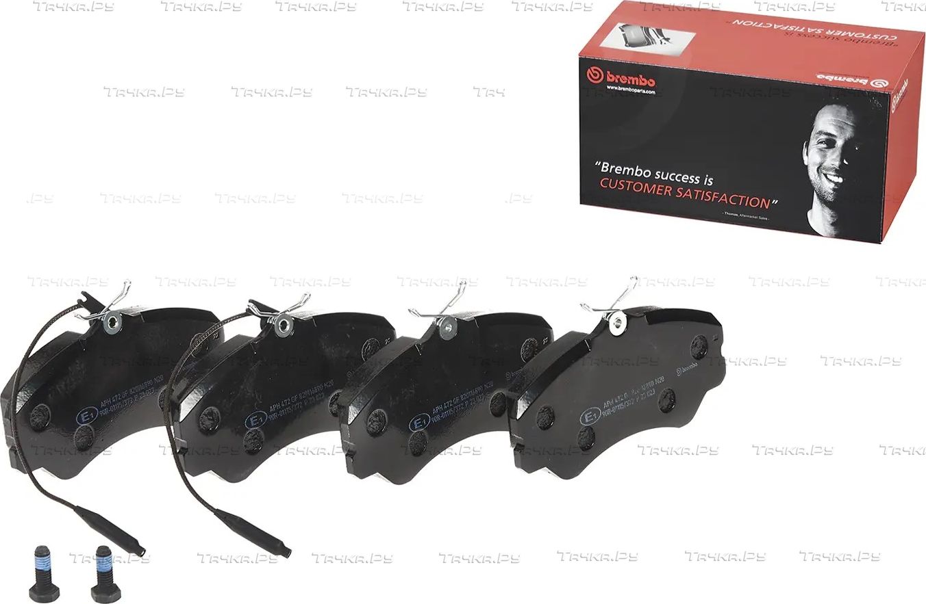 Тормозные колодки Brembo PRIME LINE передние для Fiat Ducato I 1982-1994. Артикул P 23 023