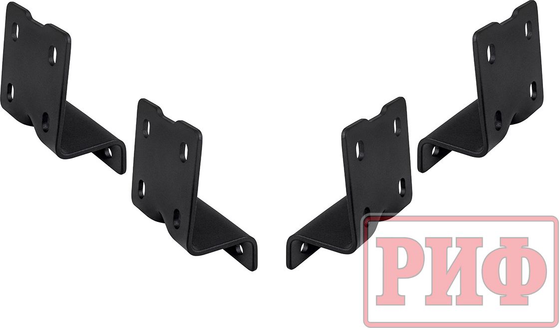 Кронштейны РИФ для крепления маркизы (крепежный размер от 40 до 48 мм) к алюминиевому багажнику (платформе). Артикул RIF000-99077