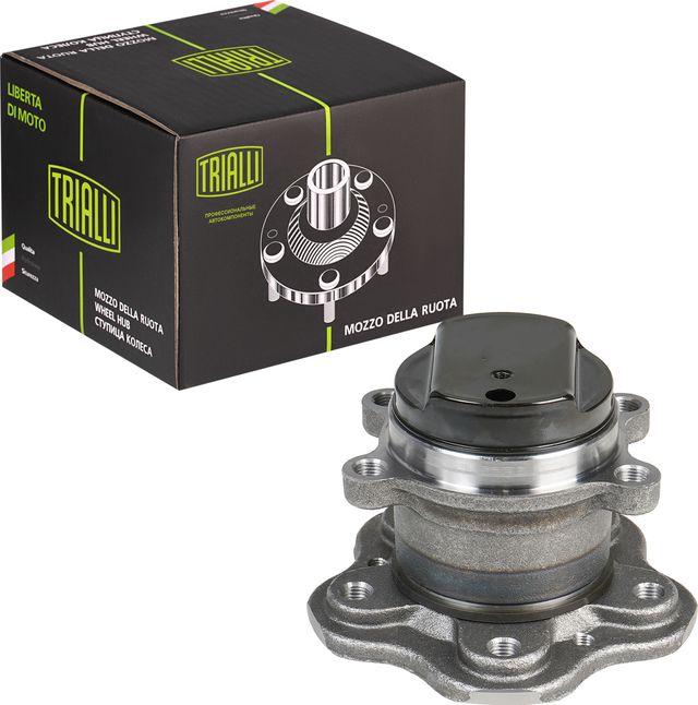 Ступица колеса с интегрированным подшипником Trialli задняя правая/левая для Renault Kadjar I 2015-2026. Артикул MR 2246