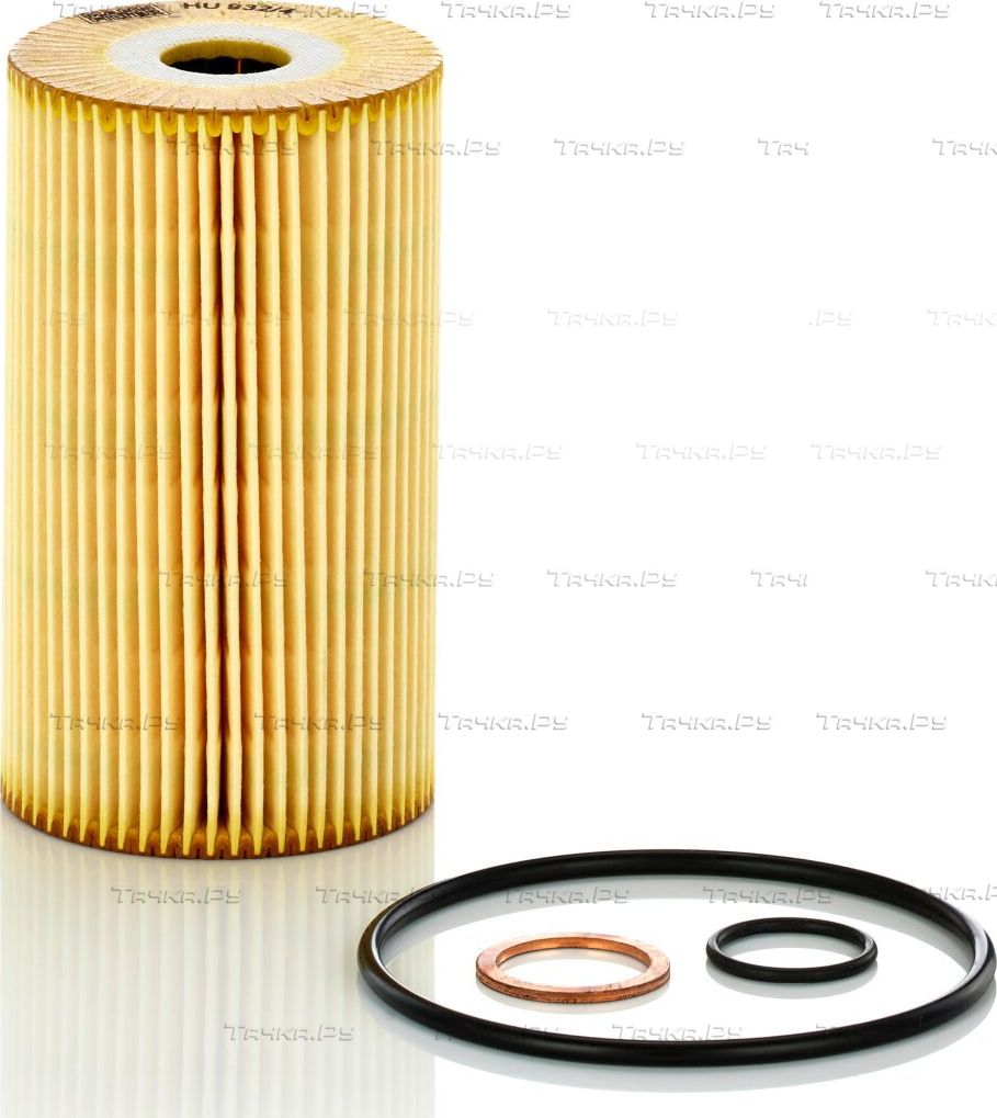 Масляный фильтр Mann-Filter. Артикул HU 932/4 n