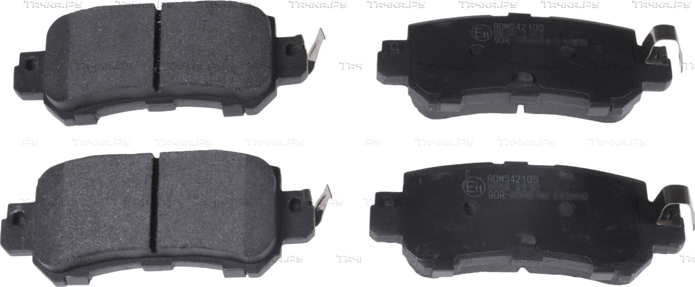 Тормозные колодки Blue Print задние для Mazda CX-3 I 2015-2026. Артикул ADM542105
