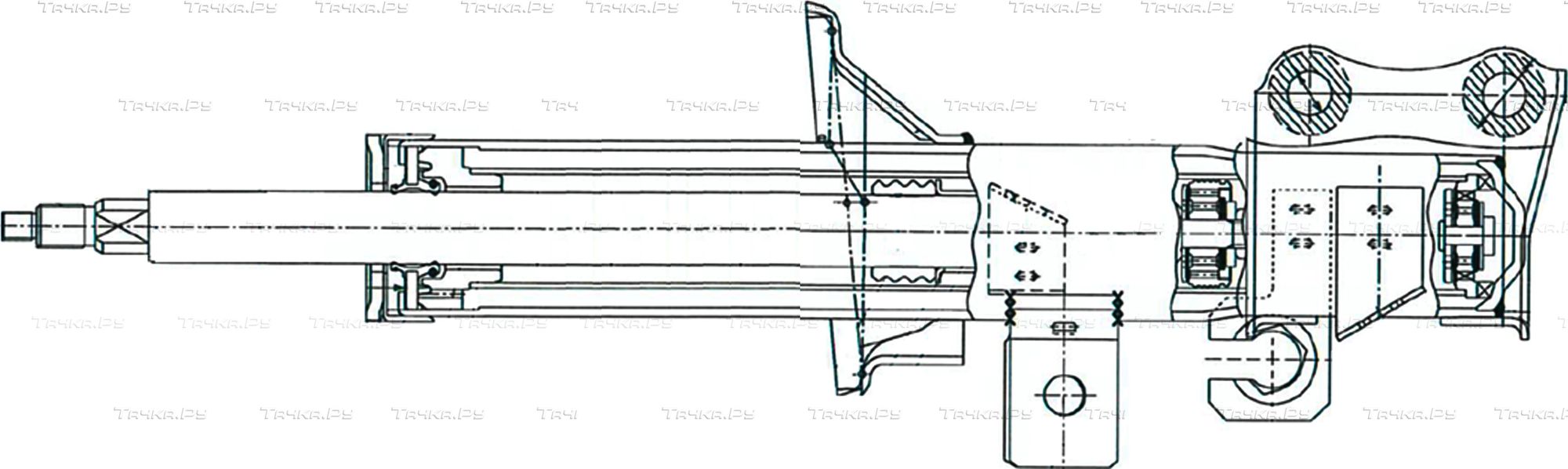 Амортизатор CTR. Артикул GY1389G