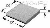 Салонный фильтр Clean Filters. Артикул NC2361CA