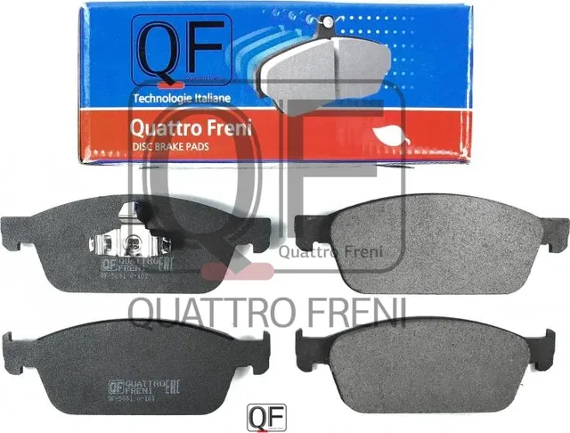 Колодки тормозные дисковые передние к-т (Quattro Freni). Артикул QF503100
