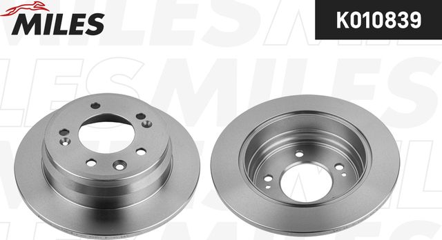 Тормозной диск Miles задний для Kia Proceed I 2008-2013. Артикул K010839