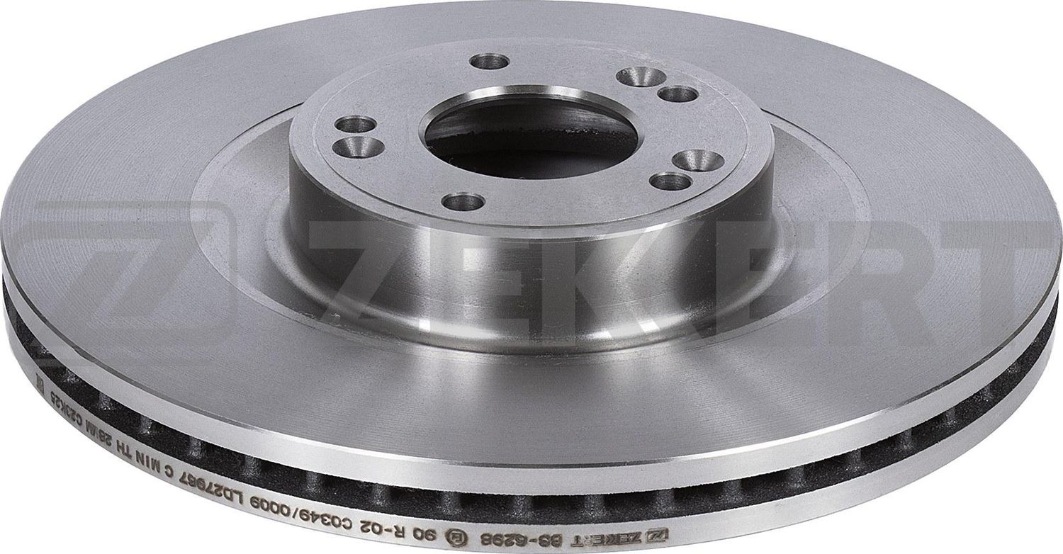 Тормозной диск Zekkert передний для Kia Quoris I 2013-2015. Артикул BS-6298