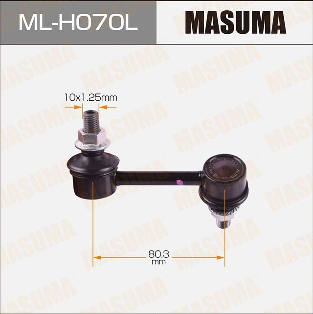 Стойка (тяга) стабилизатора Masuma. Артикул ML-H070L