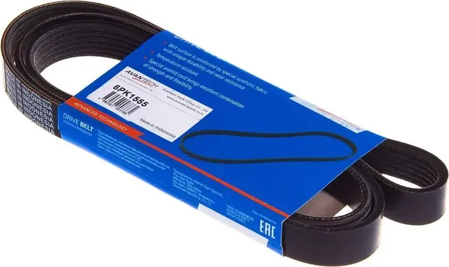 Ремень поликлиновой (Avantech). Артикул 6PK1555