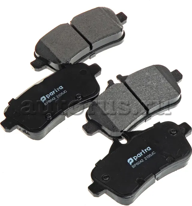 Колодки тормозные дисковые (Partra). Артикул BP6042