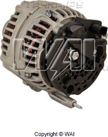 Генератор WAI для Audi A3 II (8P) 2003-2008. Артикул 11425N