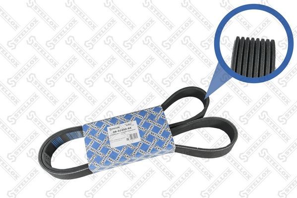Приводной ремень поликлиновой Stellox для DAF LF 45 2001-2026. Артикул 08-01400-SX