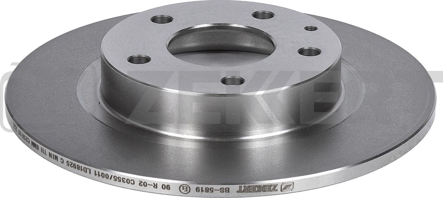 Тормозной диск Zekkert. Артикул BS-5819