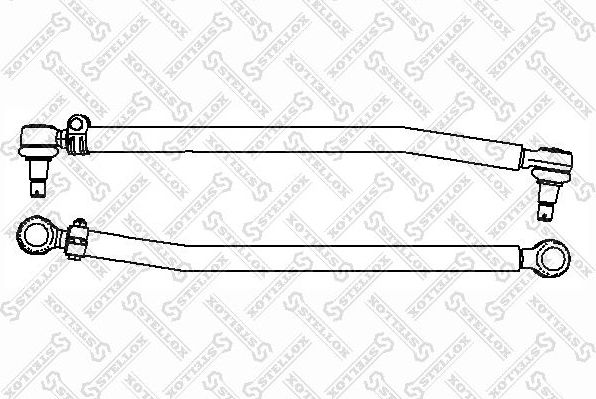 Рулевая тяга продольная Stellox для Volvo  F16 1988-1994. Артикул 84-35065-SX