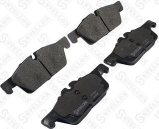 Тормозные колодки Stellox передние для Peugeot 508 I 2010-2018. Артикул 000 388B-SX