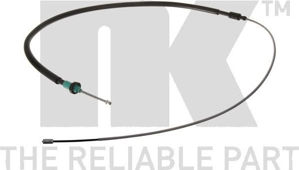 Трос ручника (тросик ручного тормоза) NK. Артикул 9019103