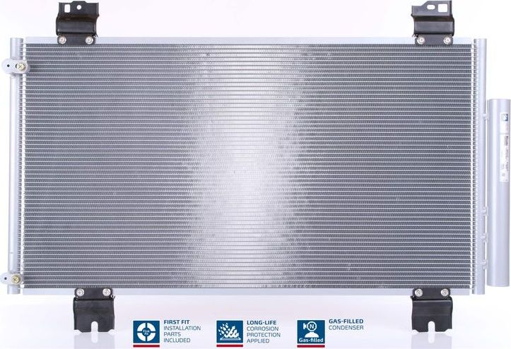 Радиатор кондиционера (конденсатор) Nissens (алюминий). Артикул 940113