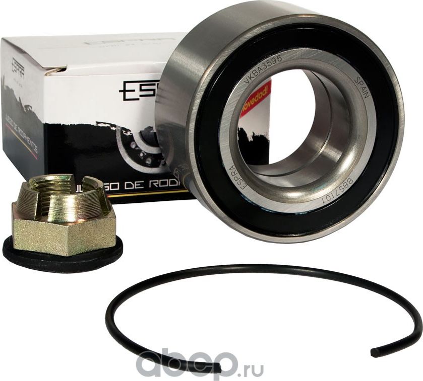 РЕМ.КОМПЛЕКТ СТУПИЦЫ ПЕРЕДНЕГО КОЛЕСА RENAULT LOGAN, SANDERO, MEGANE, (Espra). Артикул ES735779