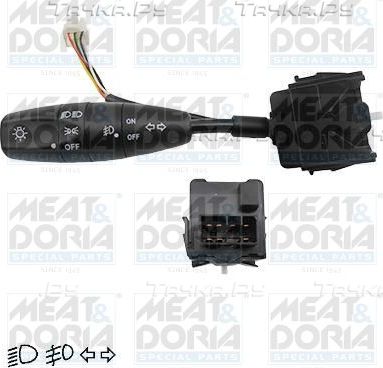 Подрулевой переключатель Meat & Doria для Daewoo Lanos 1997-2008. Артикул 23309