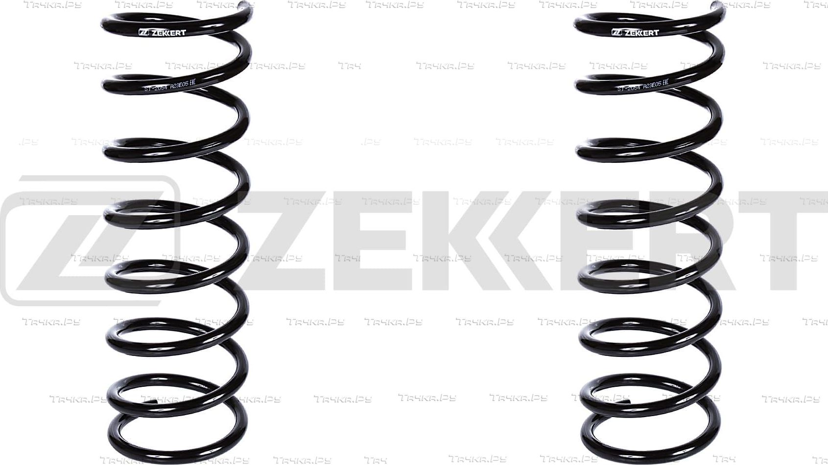 Пружина подвески Zekkert задняя для Hyundai Sonata IV (EF) 1998-2001. Артикул SF-2054