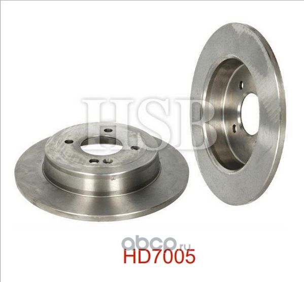Диск тормозной зад. (HSB). Артикул HD7005