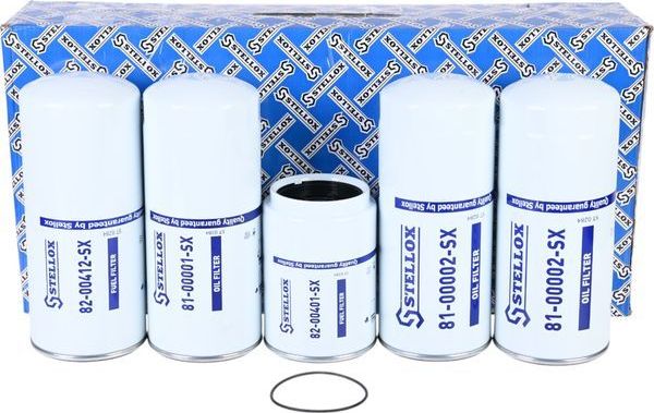 81-20801-SX_комплект фильтров для ТО! маслн. 2шт.+маслн.+топл.+топл./Volvo D13 (Stellox) Stellox. Артикул 81-20801-SX