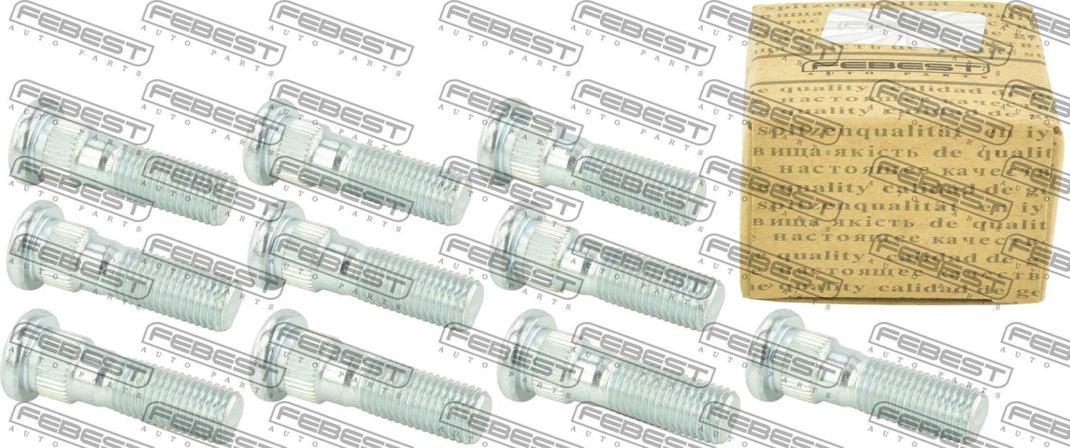 Шпилька колеса (болт ступицы) Febest для Dodge Caravan IV 2002-2007. Артикул 0484-002-PCS10