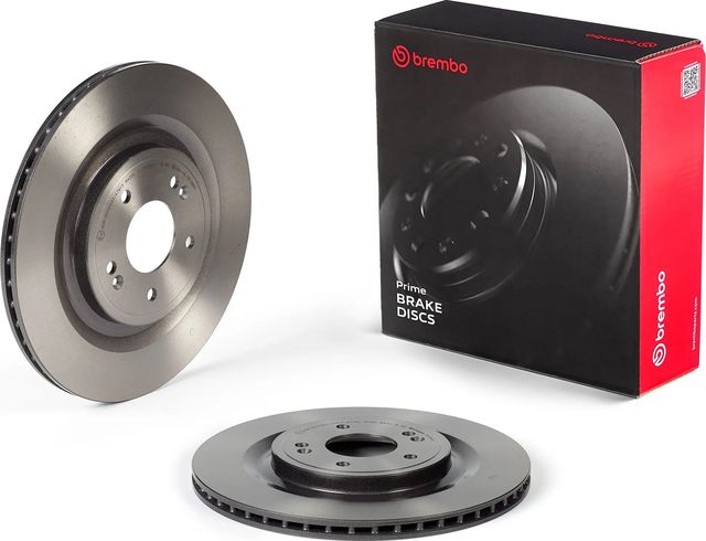 Тормозной диск Brembo PRIME LINE - UV Coated для Kia Sorento IV 2020-2026. Артикул 09.F386.11