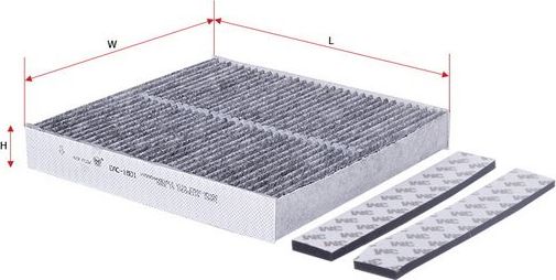 Салонный фильтр Sakura. Артикул CAC-1801