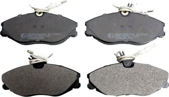 Тормозные колодки Denckermann передние для Citroen Xsara 1998-2005. Артикул B110597