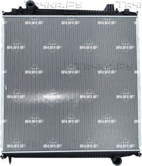 Радиатор охлаждения двигателя NRF (алюминий) для MAN TGS 2007-2026. Артикул 500011