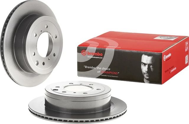 Тормозной диск Brembo PRIME LINE - UV Coated. Артикул 09.B637.11