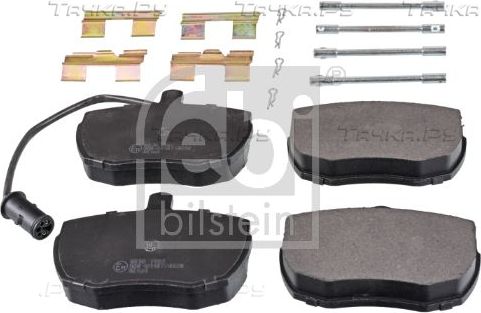 Тормозные колодки Febi Bilstein передние для Ford Transit IV 1985-1992. Артикул 116127