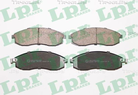 Тормозные колодки LPR передние для Mitsubishi L200 III 2000-2007. Артикул 05P1030