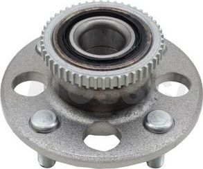 Ступица колеса (в сборе) OSSCA задняя для Honda Civic IV 1989-1991. Артикул 65086