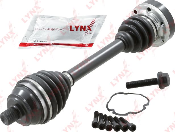 Полуось (привод в сборе, приводной вал) LYNXauto. Артикул CD-1458