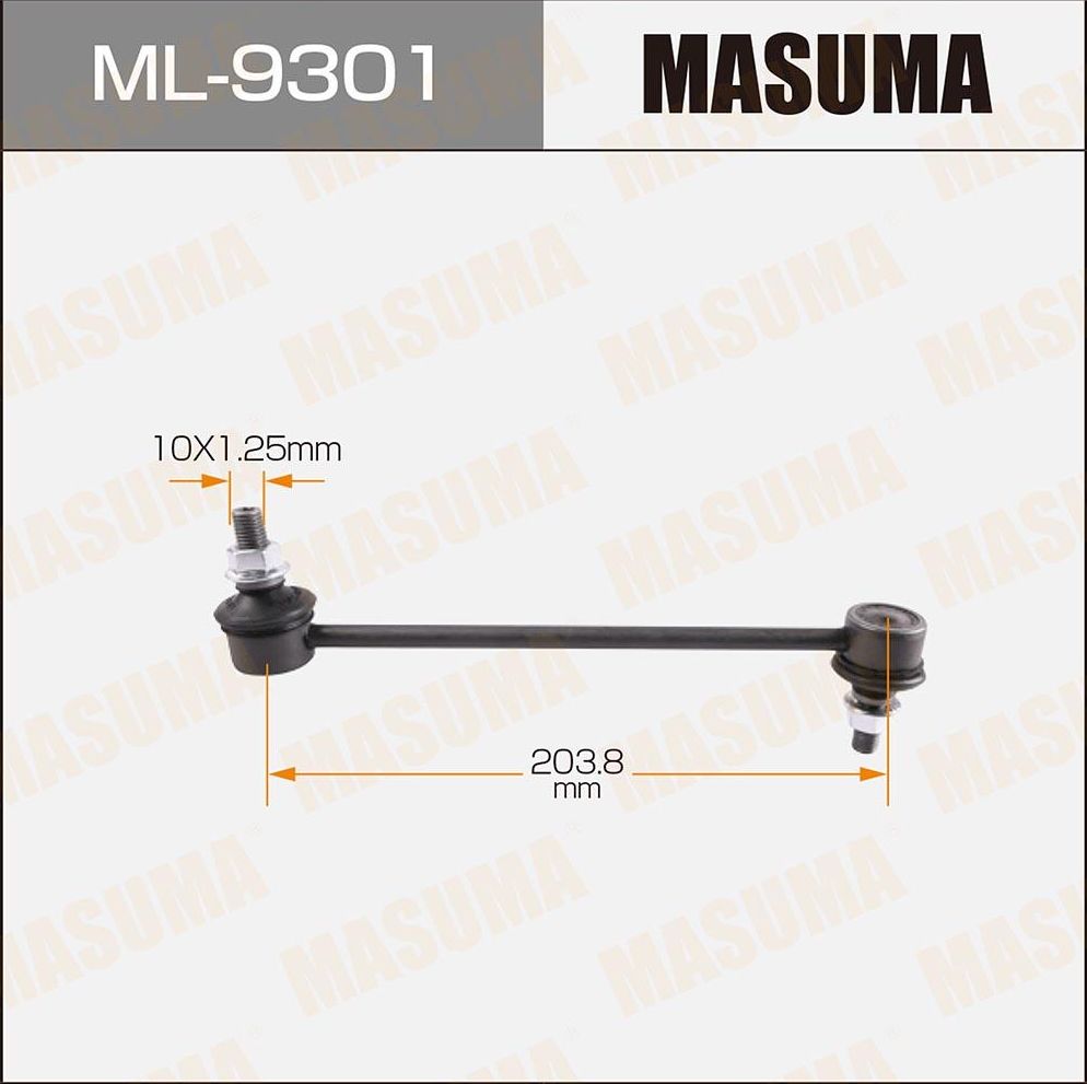 Стойка (тяга) стабилизатора Masuma. Артикул ML-9301