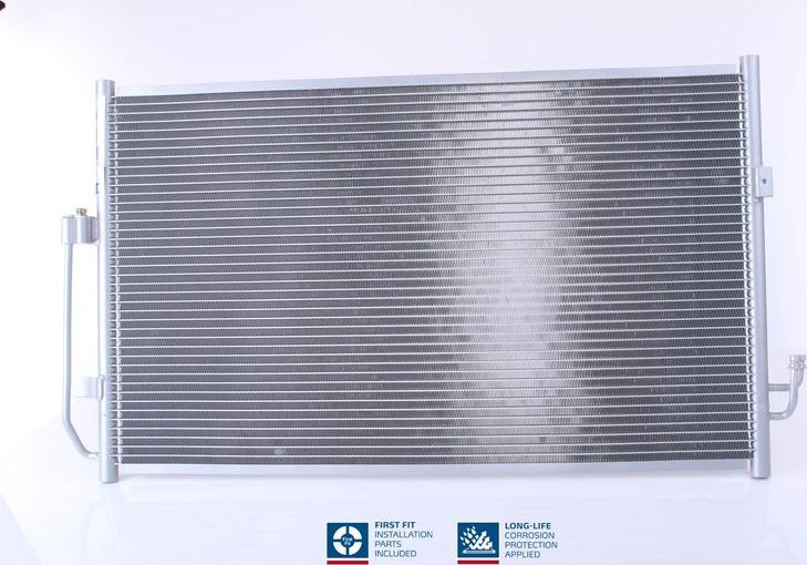 Радиатор кондиционера (конденсатор) Nissens (алюминий). Артикул 940556