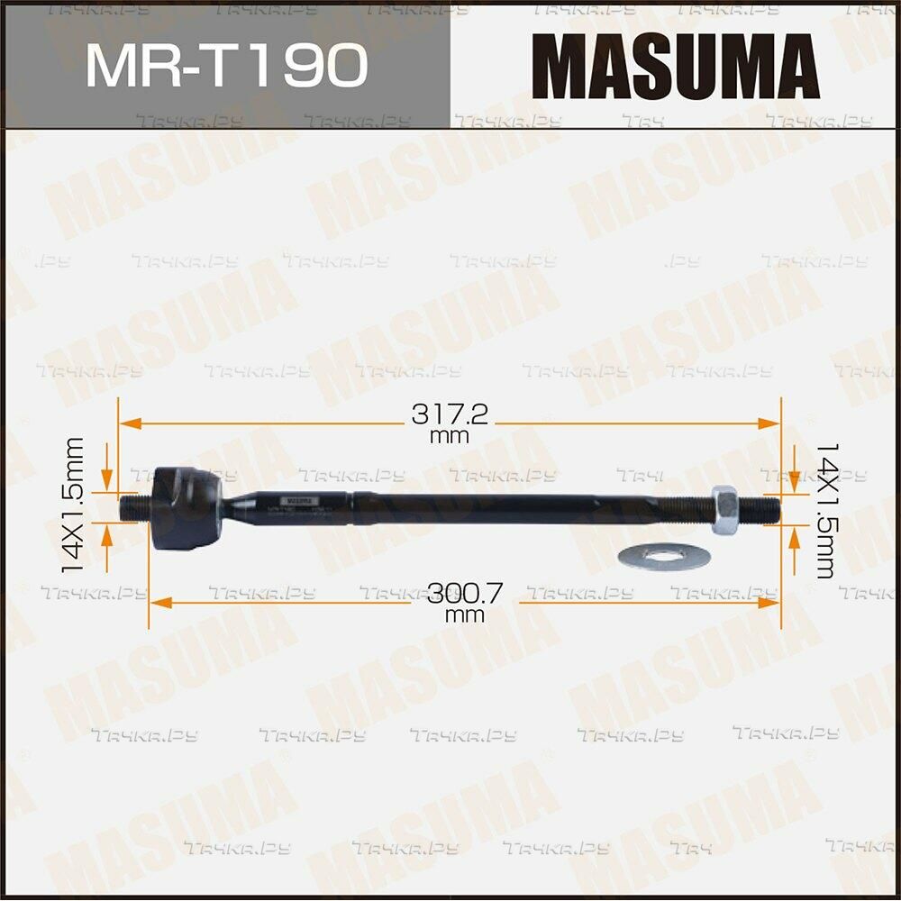 Рулевая тяга Masuma правая/левая для Toyota Lite Ace IV 1992-1995. Артикул MR-T190