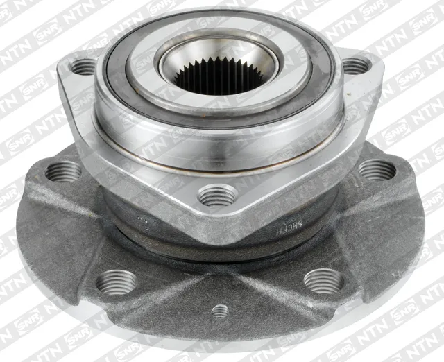 Ступица с подшипником VAG A3/OCTAVIA/GOLF 5/GOLF 6/CADDY 03- перед.лев/прав. (NTN/SNR) NTN/SNR. Артикул XHGB35135