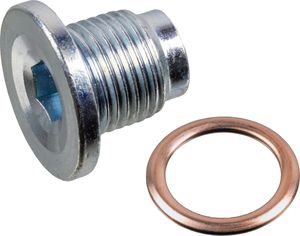 Сливная пробка масляного поддона двигателя Febi Bilstein (сталь) для Citroen C4 Picasso I 2007-2013. Артикул 183816