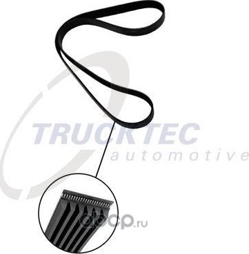 Приводной ремень поликлиновой Trucktec Automotive. Артикул 08.19.074