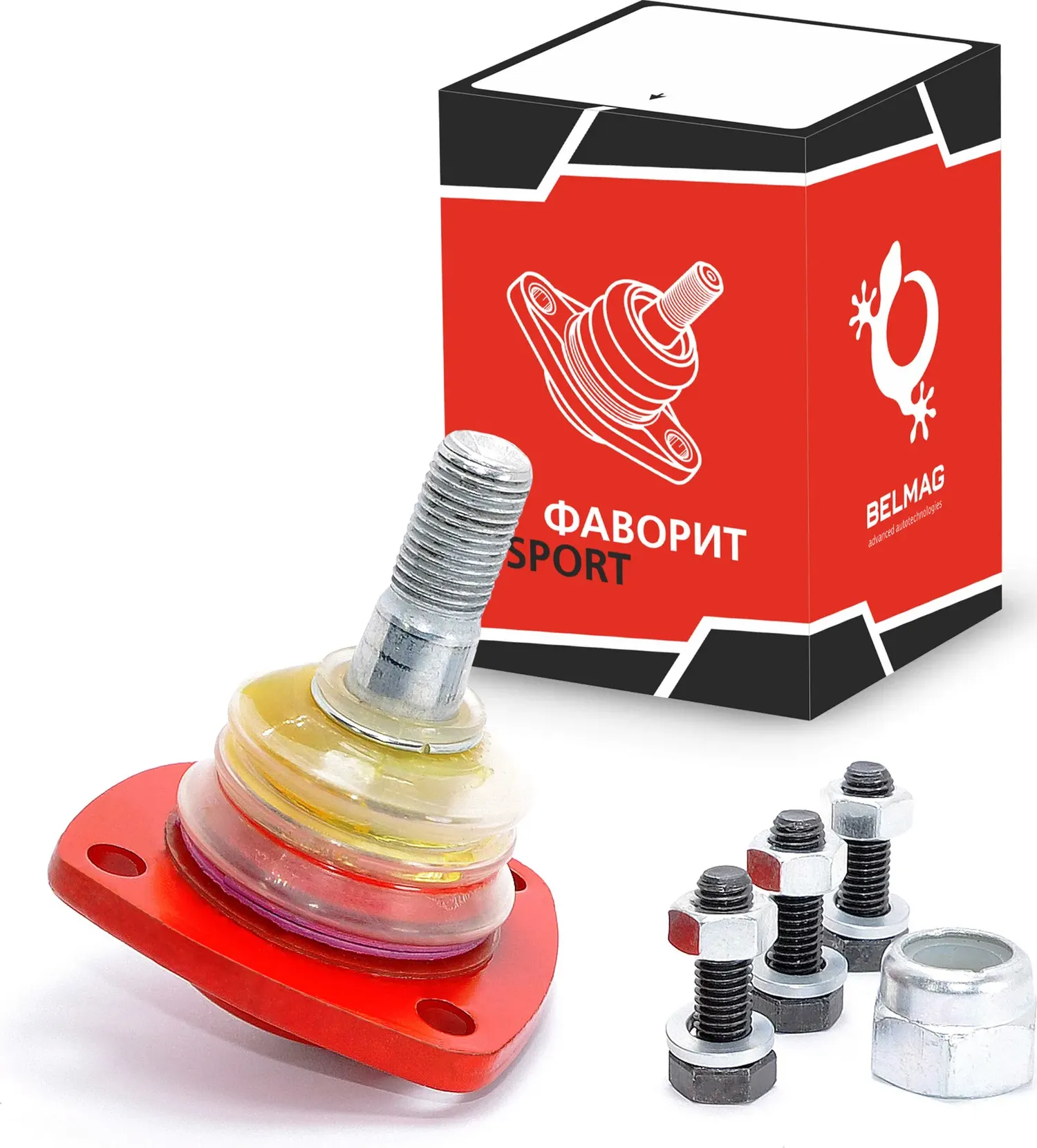 Опора шаровая ВАЗ 2101-07 нижн. БелМаг Фаворит (Belmag). Артикул BM1015