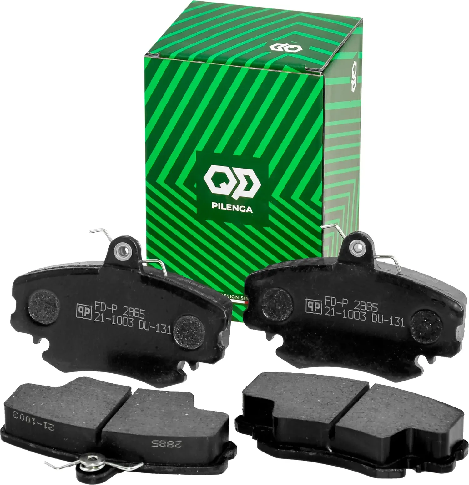 PILENGA Колодки тормозные дисковые передние  без ABS  RENAULT LADA LARGUS  LOGAN  SANDERO. Артикул fd-p2885